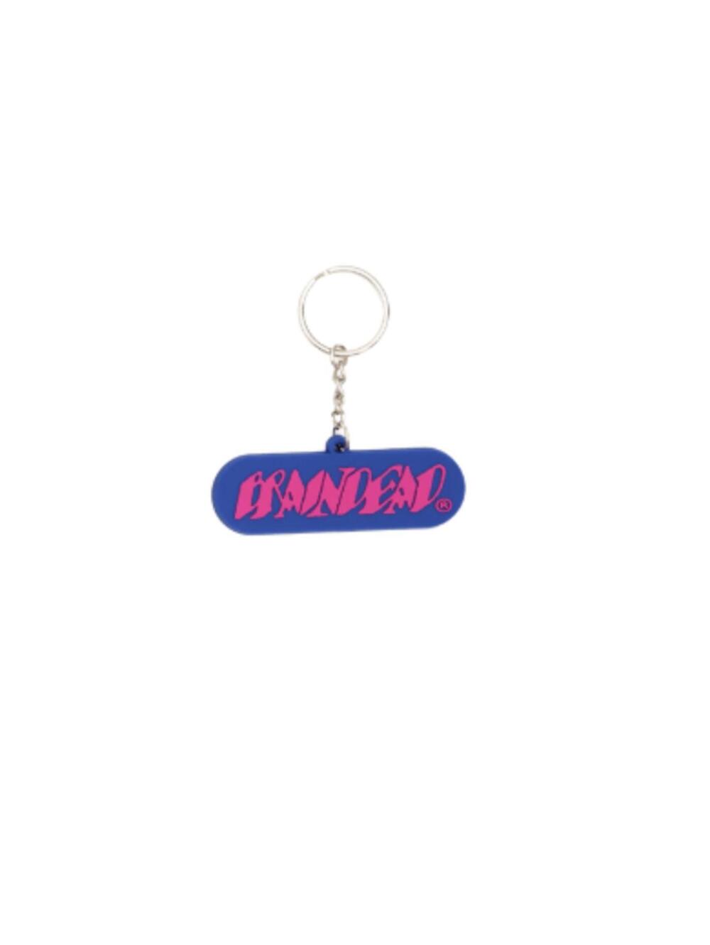 Brian Dead Jammed Up PVC Keychain Navy